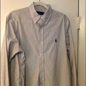 Men’s POLO by Ralph Lauren button down shirt L